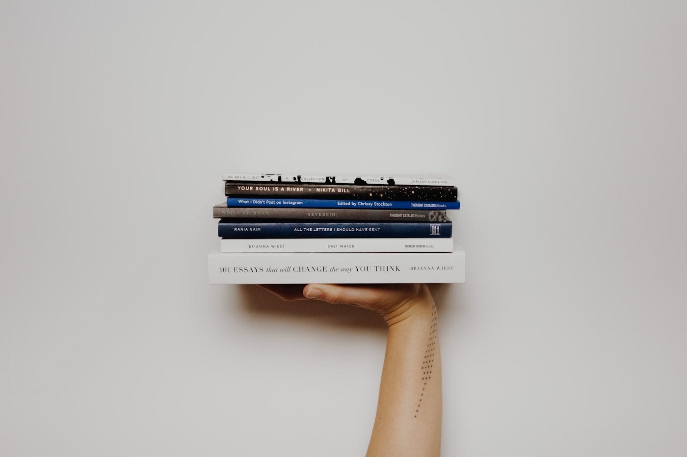 Libro abierto, concepto de texto