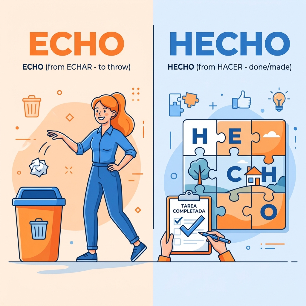 Diferencia entre Echo y Hecho