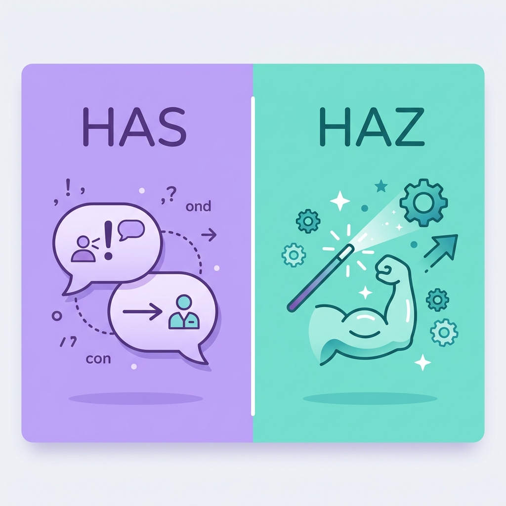 Diferencia entre Has, Haz y As