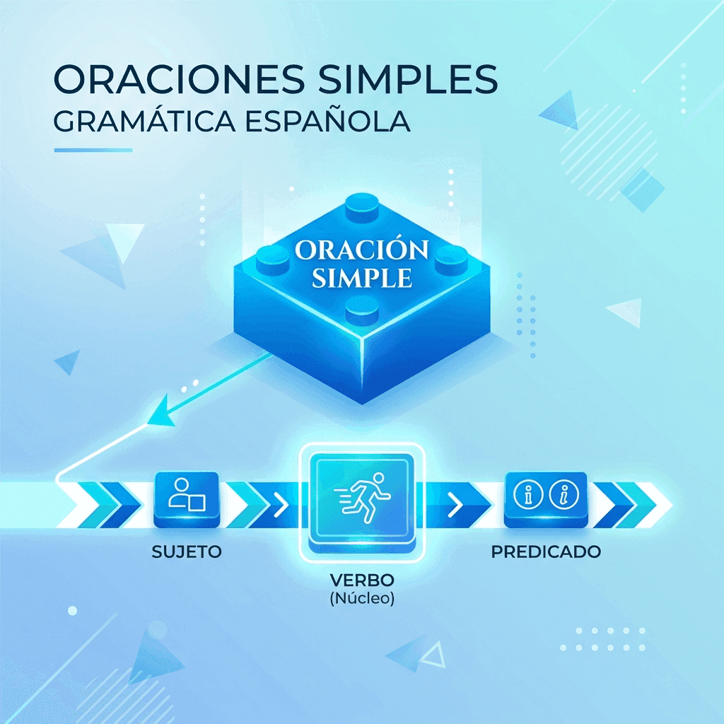 Oraciones simples en español