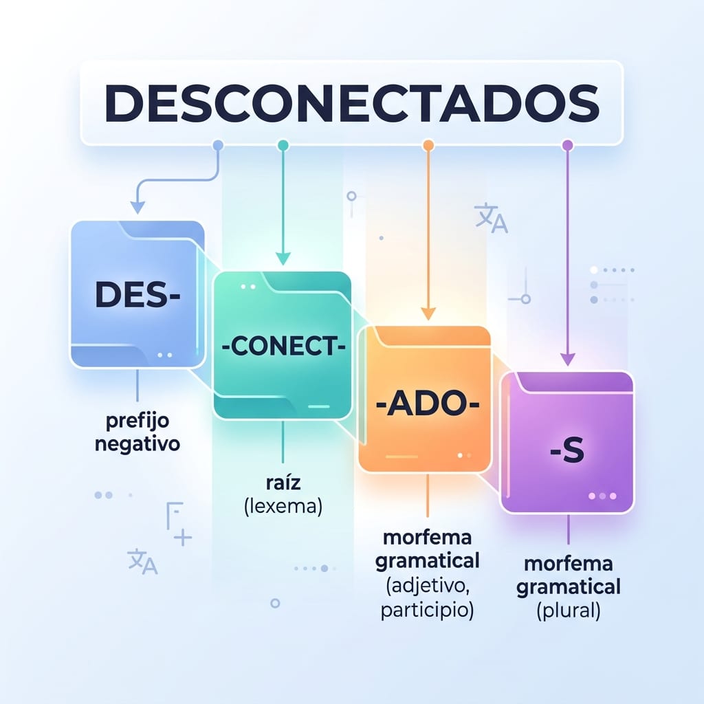 Morfología: estructura interna de las palabras en español