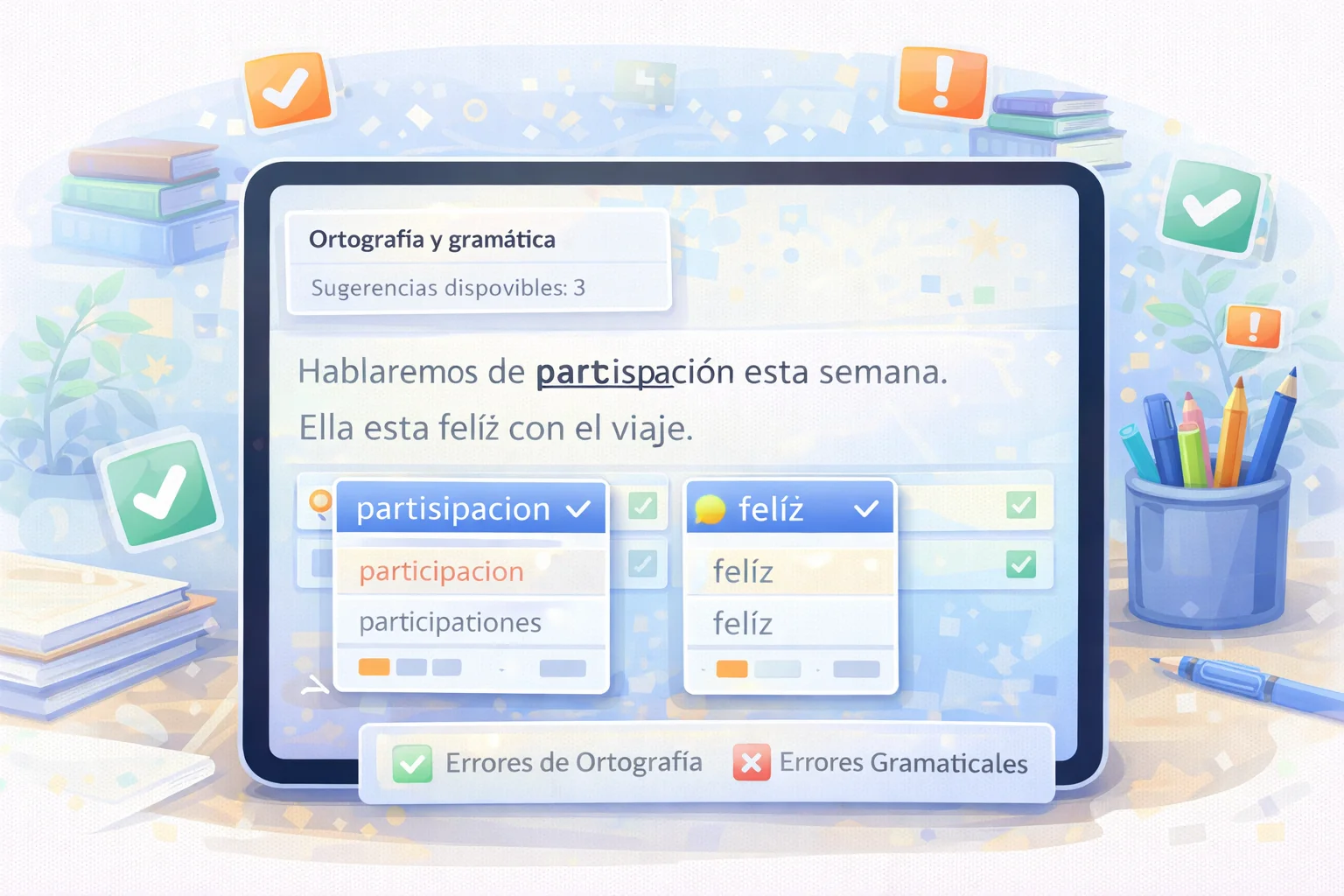 Espacio de trabajo con portatil y materiales organizados para clasificacion de información
